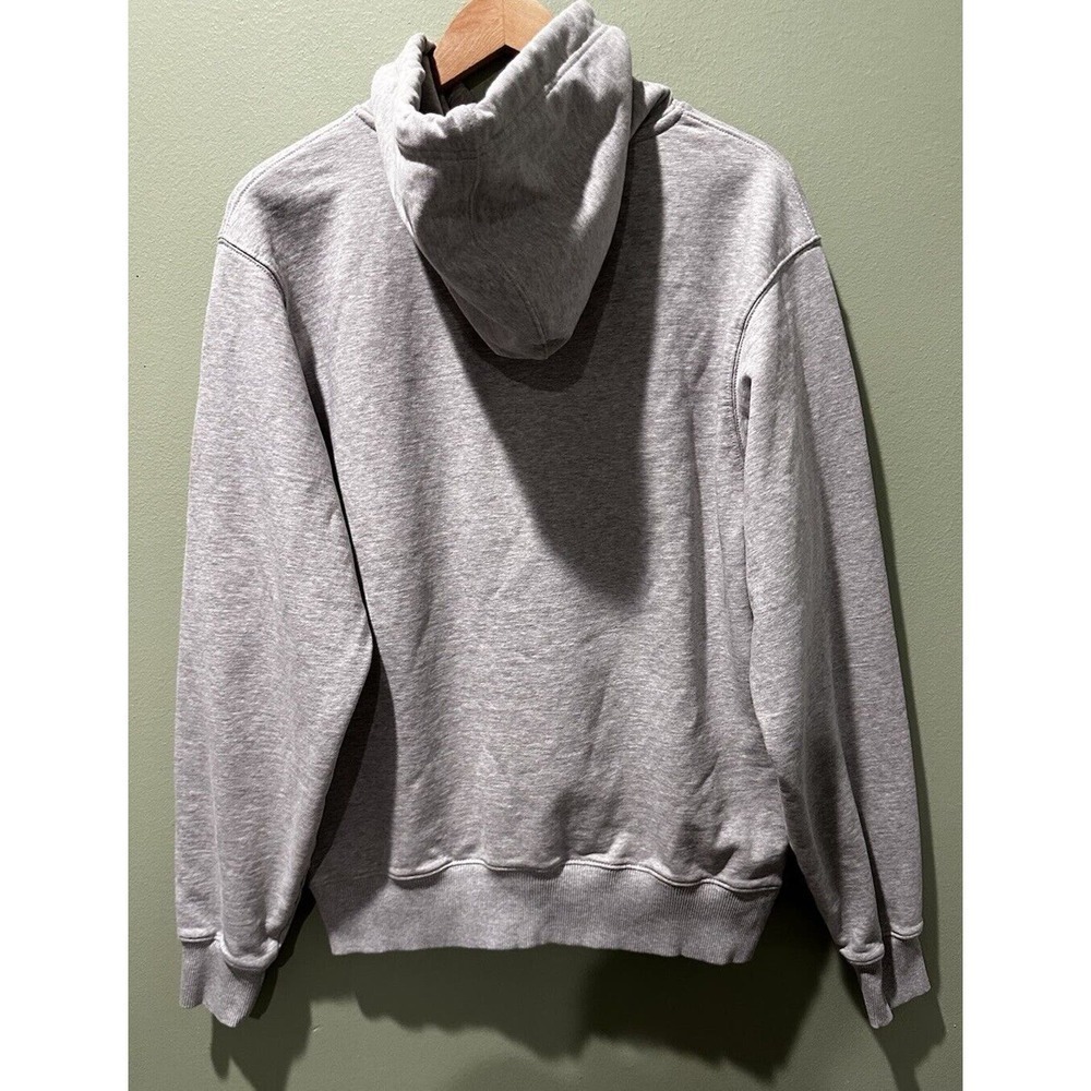 Helmut Lang Core Hoodie Logo Sweatshirt Size M VAPOR HEATHER L09HM521 Unisex​​​ - Picture 9 of 9
